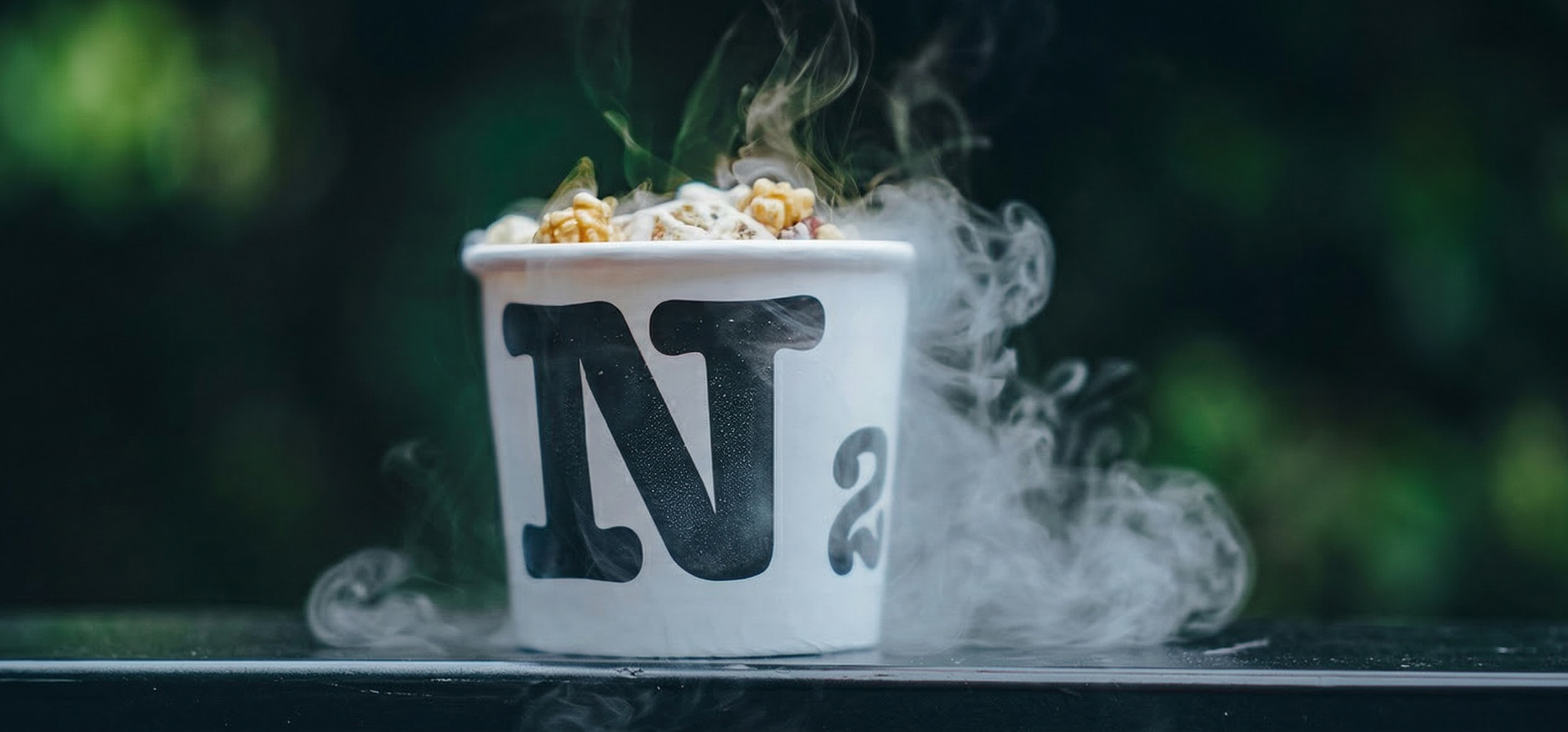 Gelato N2 - Efeito de nitrogênio